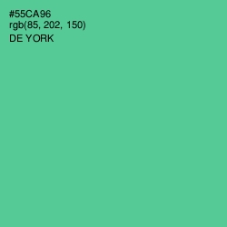 #55CA96 - De York Color Image